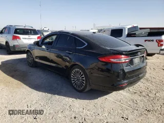 2018 Ford Fusion Hybrid Titanium with VIN 3FA6P0RU5JR247839, listed as a Copart auction lot 37485033 with 86,045 mi miles. Bid and sale history available at carsss.com. Image 2.