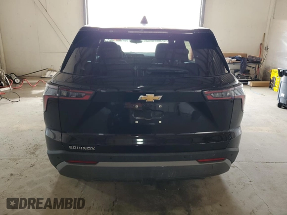 2025 Chevrolet Equinox FWD LT with VIN 3GNAXHEG8SL227454, listed as a Copart auction lot 51169825 with 2,233 mi miles and Salvage Title. Bid and sale history available at DreamBid. Image 6.