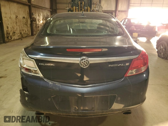 2013 Buick Regal Turbo Premium 2 with VIN 2G4GT5GV3D9214413, listed as a Copart auction lot 44165355 with 121,841 mi miles and Salvage title. Bid and sale history available at DreamBid. Image 6.