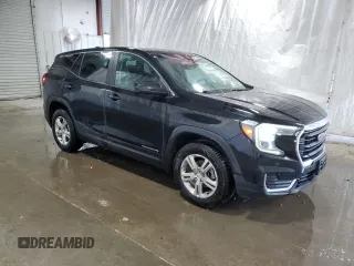 2022 GMC Terrain SLE with VIN 3GKALTEV5NL178437, listed as a Copart auction lot 61386135 with 175,833 mi miles and Clean title. Bid and sale history available at DreamBid. Image 4.
