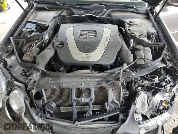 2009 Mercedes-Benz E-Class Luxury 3.5L with VIN WDBUF56X09B384525, listed as a Copart auction lot 48592155 with 93,272 mi miles and Salvage Title. Bid and sale history available at carsss.com. Image 12.
