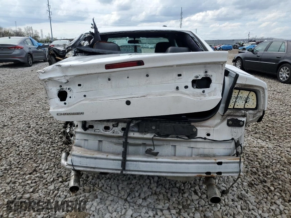 2014 Dodge Charger Police with VIN 2C3CDXAG6EH108362, listed as a Copart auction lot 53784575 with 89,815 mi miles and Salvage Title. Bid and sale history available at DreamBid. Image 6.