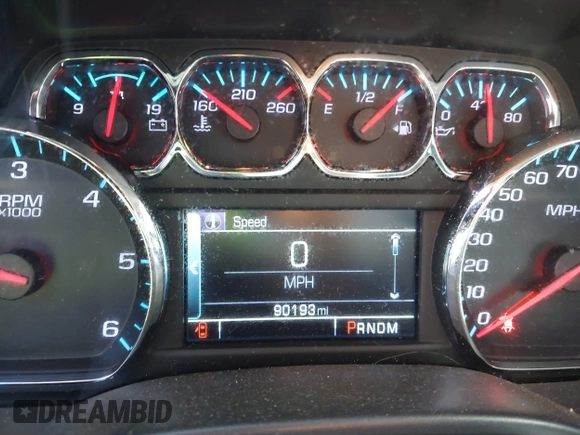 2014 Chevrolet Silverado 1500 LTZ with VIN 1GCVKSEC5EZ381359, listed as a IAAI auction lot 41780940 with 90,193 mi miles and . Bid and sale history available at DreamBid. Image 7.