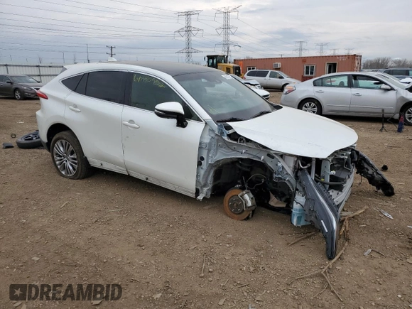 2021 Toyota Venza LE with VIN JTEAAAAH6MJ005601, listed as a Copart auction lot 66185552 with 0 mi miles. Bid and sale history available at carsss.com. Image 1.