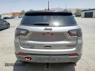 2023 Jeep Compass Trailhawk с VIN 3C4NJDDN6PT540840, выставлен на аукционе Copart как лот 56580895 с пробегом 12 680 миль миль и Списание • Salvage title. История ставок и продаж доступна на DreamBid. Изображение 6.