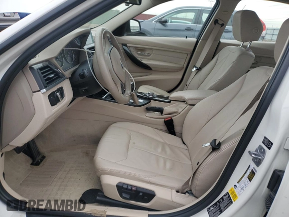 2013 BMW 3 Series 328i xDrive with VIN WBA3B3C57DJ898836, listed as a Copart auction lot 51483555 with 104,500 mi miles and Salvage Title. Bid and sale history available at carsss.com. Image 7.