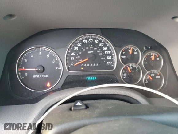 2006 GMC Envoy SLT with VIN 1GKDS13S762176222, listed as a Copart auction lot 49713745 with 175,537 mi miles and Clean Title. Bid and sale history available at carsss.com. Image 9.