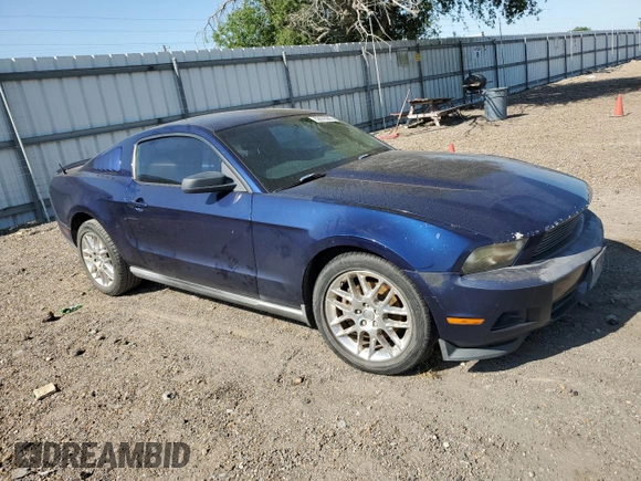 2011 Ford Mustang V6 with VIN 1ZVBP8AM4B5117328, listed as a Copart auction lot 52676965 with 186,581 mi miles and Salvage Title. Bid and sale history available at carsss.com. Image 4.