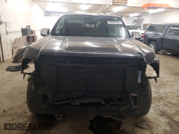 2019 GMC Canyon 4WD SLT with VIN 1GTG6DEN1K1316934, listed as a Copart auction lot 46669405 with 47,616 mi miles and Salvage Title. Bid and sale history available at carsss.com. Image 5.