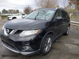 2015 Nissan Rogue S with VIN 5N1AT2MT6FC757001, listed as a IAAI auction lot 41806214 with 1 mi miles. Bid and sale history available at carsss.com. Image 16.
