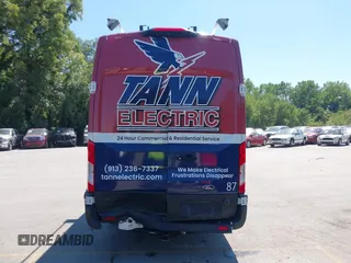 2020 Ford Transit Cargo with VIN 1FTBW3X8XLKB01219, listed as a IAAI auction lot 40268320 with 53,863 mi miles and . Bid and sale history available at DreamBid. Image 6.