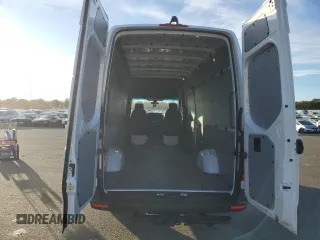 2025 Mercedes-Benz Sprinter Cargo with VIN W1Y4NCHY6SP753794, listed as a Copart auction lot 87057804 with 610 mi miles and Salvage Title. Bid and sale history available at carsss.com. Image 10.