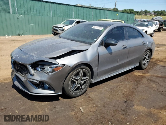 2020 Mercedes-Benz CLA 250 with VIN W1K5J4HB6LN102254, listed as a Copart auction lot 64384213 with 34,890 mi miles and . Bid and sale history available at DreamBid. Image 1.