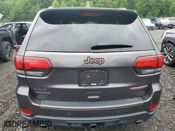 2020 Jeep Grand Cherokee Trailhawk with VIN 1C4RJFLT4LC232102, listed as a Copart auction lot 57232045 with 26,579 mi miles and Non repairable. Bid and sale history available at DreamBid. Image 6.