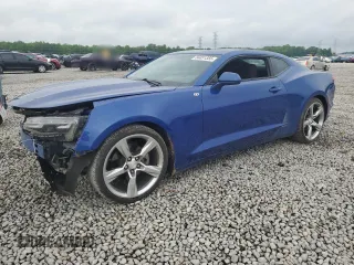2019 Chevrolet Camaro 1LT z VIN 1G1FB1RS5K0128132, wystawiony jako Copart lot #56051355 z przebiegiem 99 613 mil mil oraz Szkoda całkowita • Salvage title. Historia ofert i sprzedaży dostępna na DreamBid. Obrazek 1.