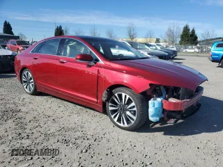 2017 Lincoln MKZ Hybrid Reserve with VIN 3LN6L5MU1HR659854, listed as a Copart auction lot 50583535 with 53,982 mi miles and Salvage Title. Bid and sale history available at DreamBid. Image 4.