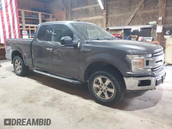 2018 Ford F-150 XL с VIN 1FTFX1EG7JKF57219, выставлен на аукционе Copart как лот 48829385 с пробегом 128 332 миль миль и Списание • Salvage title. История ставок и продаж доступна на DreamBid. Изображение 4.