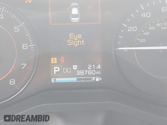 2021 Subaru Crosstrek with VIN JF2GTABC7MH269639, listed as a IAAI auction lot 39495875 with 38,760 mi miles and . Bid and sale history available at DreamBid. Image 15.
