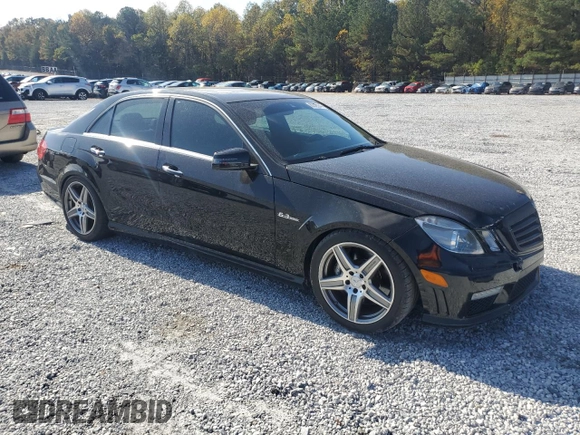 2010 Mercedes-Benz E 63 AMG with VIN WDDHF7HB8AA120470, listed as a Copart auction lot 80325944 with 125,503 mi miles and Salvage title. Bid and sale history available at DreamBid. Image 4.