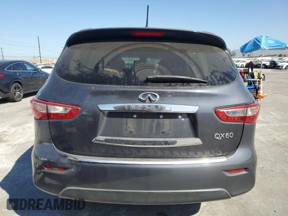 2014 Infiniti QX60 z VIN 5N1AL0MN9EC530258, wystawiony jako Copart lot #57325135 z przebiegiem 109 970 mil mil oraz Szkoda całkowita • Salvage title. Historia ofert i sprzedaży dostępna na DreamBid. Obrazek 6.