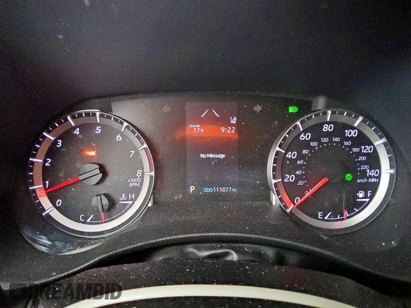 2020 Toyota Highlander LE with VIN 5TDZZRAH1LS019728, listed as a Copart auction lot 58763605 with 111,077 mi miles and Clean title. Bid and sale history available at DreamBid. Image 9.