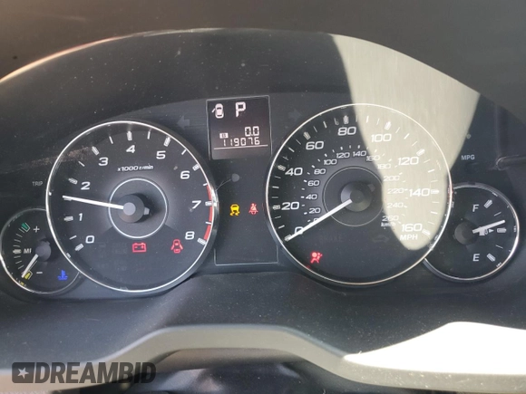 2011 Subaru Outback Limited Power Moon z VIN 4S4BRDLC2B2370719, wystawiony jako Copart lot #57170855 z przebiegiem 119 076 mil mil oraz Szkoda całkowita • Salvage title. Historia ofert i sprzedaży dostępna na DreamBid. Obrazek 9.