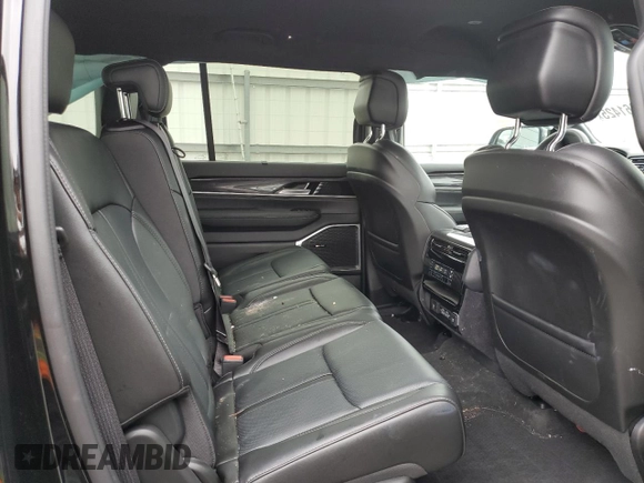 2024 Jeep Wagoneer с VIN 1C4SJSAP5RS193311, выставлен на аукционе Copart как лот 58361425 с пробегом 7 360 миль миль и Списание • Salvage title. История ставок и продаж доступна на DreamBid. Изображение 11.