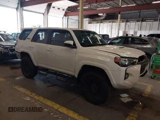 2018 Toyota 4Runner SR5 with VIN JTEBU5JRXJ5603321, listed as a IAAI auction lot 41671207 with 56,540 mi miles. Bid and sale history available at carsss.com. Image 1.