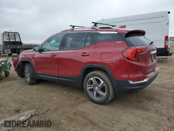 2018 GMC Terrain SLT with VIN 3GKALVEV3JL235787, listed as a Copart auction lot 51488955 with 69,590 mi miles and Clean Title. Bid and sale history available at carsss.com. Image 2.