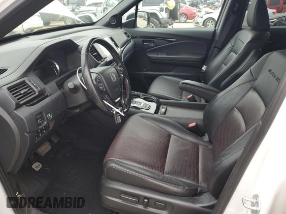 2022 Honda Ridgeline Black Edition with VIN 5FPYK3F84NB025222, listed as a Copart auction lot 83530384 with 43,420 mi miles and Salvage title. Bid and sale history available at DreamBid. Image 7.