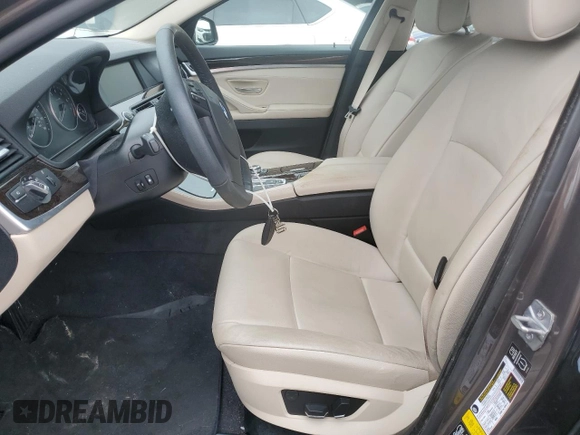 2013 BMW 5 Series 528i xDrive with VIN WBAXH5C56DD113944, listed as a Copart auction lot 60683665 with 15,187 mi miles and Salvage title. Bid and sale history available at DreamBid. Image 7.