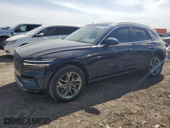2022 Genesis GV70 2.5T с VIN KMUMADTB1NU043715, выставлен на аукционе Copart как лот 48537815 с пробегом 51 340 миль миль и Списание • Salvage title. История ставок и продаж доступна на DreamBid. Изображение 1.
