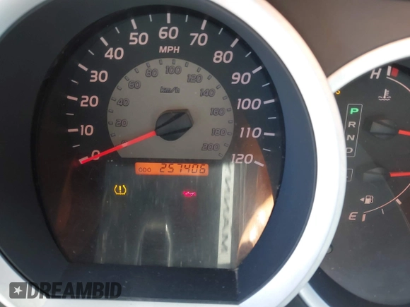 2010 Toyota Tacoma PreRunner with VIN 3TMJU4GN7AM093616, listed as a IAAI auction lot 41861992 with 257,406 mi miles and . Bid and sale history available at DreamBid. Image 7.
