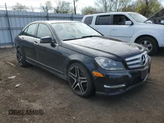 2013 Mercedes-Benz C-Class C 300 Sport with VIN WDDGF8AB0DG101747, listed as a Copart auction lot 54149275 with 259,834 mi miles and Salvage Title. Bid and sale history available at carsss.com. Image 4.