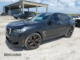 2022 BMW X4 M z VIN 5YM23EC06N9J91068, wystawiony jako Copart lot #60110194 z przebiegiem 25 358 mil mil oraz Szkoda całkowita • Salvage title. Historia ofert i sprzedaży dostępna na DreamBid. Obrazek 1.