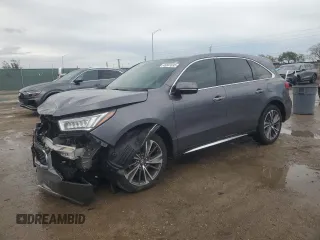 2019 Acura MDX w/Technology Pkg with VIN 5J8YD4H58KL021776, listed as a Copart auction lot 45841635 with 22,229 mi miles and Salvage Title. Bid and sale history available at carsss.com. Image 1.