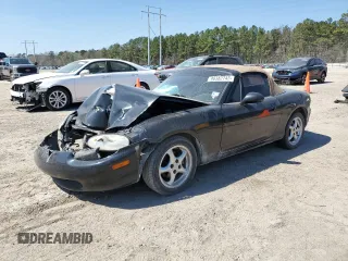 1999 Mazda MX-5 Miata with VIN JM1NB3539X0126047, listed as a Copart auction lot 48382745 with 87,916 mi miles and Salvage title. Bid and sale history available at DreamBid. Image 1.