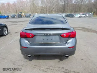 2016 Infiniti Q50 3.0t Premium with VIN JN1EV7AR7GM345514, listed as a IAAI auction lot 42064465 with 107,935 mi miles. Bid and sale history available at carsss.com. Image 16.