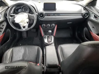 2016 Mazda CX-3 Grand Touring with VIN JM1DKBD72G0125977, listed as a Copart auction lot 45632555 with Not Provided miles and Salvage Title. Bid and sale history available at carsss.com. Image 8.