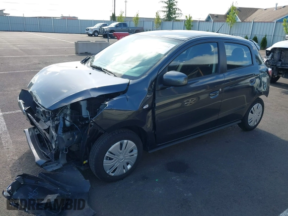 2024 Mitsubishi Mirage ES z VIN ML32AUHJ3RH013336, wystawiony jako IAAI lot #42085444 z przebiegiem 11 675 mil mil oraz . Historia ofert i sprzedaży dostępna na DreamBid. Obrazek 19.