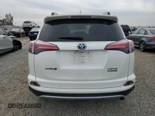 2017 Toyota RAV4 Hybrid Limited with VIN JTMDJREV7HD122608, listed as a Copart auction lot 47960945 with 71,140 mi miles and Salvage Title. Bid and sale history available at carsss.com. Image 6.