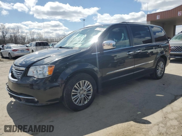 2014 Chrysler Town & Country Touring-L with VIN 2C4RC1CG3ER455662, listed as a Copart auction lot 52158435 with 155,010 mi miles and Salvage Title. Bid and sale history available at carsss.com. Image 1.