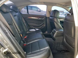 2014 Cadillac CTS Luxury RWD with VIN 1G6AR5SX3E0125747, listed as a Copart auction lot 53171085 with 136,395 mi miles and Salvage Title. Bid and sale history available at carsss.com. Image 10.