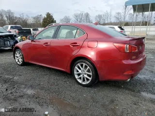 2013 Lexus IS 250 with VIN JTHCF5C20D5062737, listed as a Copart auction lot 42801285 with 93,884 mi miles and Salvage Title. Bid and sale history available at carsss.com. Image 2.