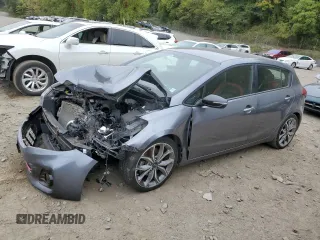 2018 Kia Forte SX with VIN 3KPFN5A3XJE243051, listed as a Copart auction lot 72027684 with 89,157 mi miles and Salvage Title. Bid and sale history available at carsss.com. Image 1.
