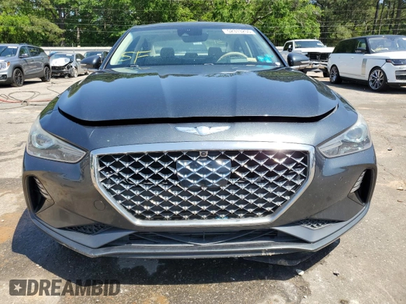 2019 Genesis G70 Advanced z VIN KMTG34LE1KU012157, wystawiony jako Copart lot #52313255 z przebiegiem 63 799 mil mil oraz Szkoda całkowita • Salvage title. Historia ofert i sprzedaży dostępna na DreamBid. Obrazek 5.