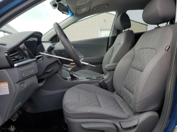 2020 Kia Niro LX with VIN KNDCB3LC5L5368891, listed as a Copart auction lot 45496115 with 78,310 mi miles and Salvage Title. Bid and sale history available at carsss.com. Image 7.