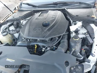 2018 Infiniti Q50 2.0t LUXE with VIN JN1CV7ARXJM280110, listed as a IAAI auction lot 41722863 with 88,878 mi miles. Bid and sale history available at carsss.com. Image 10.