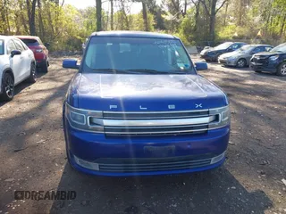 2013 Ford Flex Limited with VIN 2FMHK6D83DBD05993, listed as a IAAI auction lot 42140500 with 214,701 mi miles. Bid and sale history available at carsss.com. Image 12.