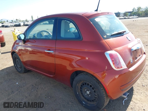 2015 FIAT 500 Pop с VIN 3C3CFFAR3FT598614, выставлен на аукционе IAAI как лот 42738196 с пробегом 112 299 миль миль и . История ставок и продаж доступна на DreamBid. Изображение 3.